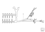 12517838569 - Engine Electrical System: Engine Wiring Harness for BMW Image