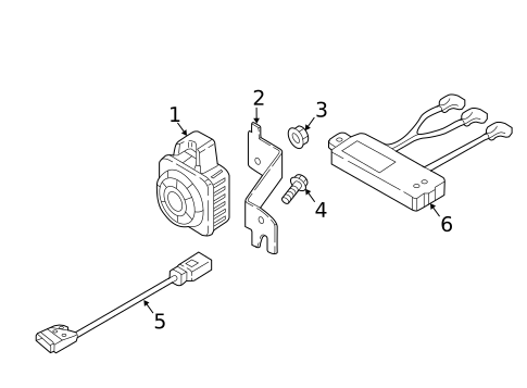 Anti-Theft Components for 2017 Audi A4 allroad #0
