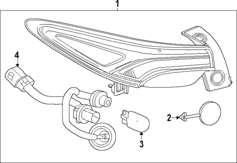 Combination Lamps for 2025 Buick Envista #0