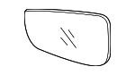 876113X070 - Body: Mirror Glass for Hyundai: Elantra, Elantra Coupe Image