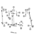 7LR311N8AA - Restraints: Rear Outer Seat Belt for Mopar Image