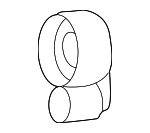 135050F010 - Engine: Pulley for Toyota: 4Runner, Land Cruiser, Sequoia, Tundra Image