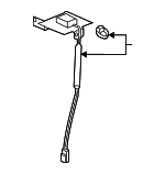 39838TZ3H01 - : GPS Antenna for Acura: TLX Image