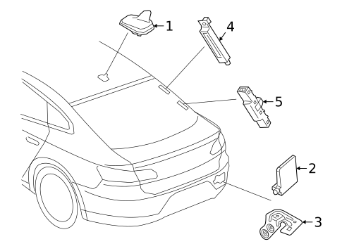 Antenna & Radio for 2020 Volkswagen Arteon #0