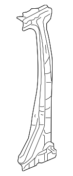 63610SZA325ZZ - Body: Center Pillar Reinforced for Honda: Pilot Image