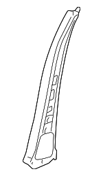64220SZA307ZZ - Body: Inner Center Pillar for Honda: Pilot Image