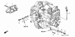 24901PNA010 - Transmission - Automatic: HOLDER, CONTROL WIRE for Acura Image