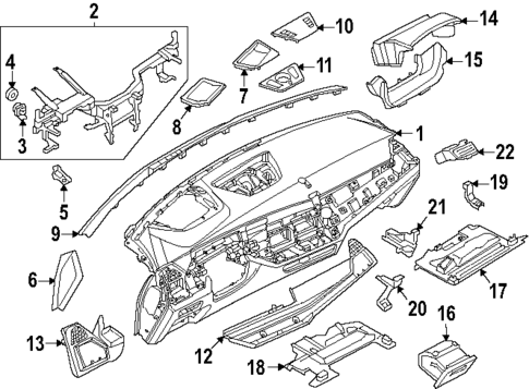 Instrument Panel for 2024 BMW X5 #0