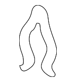 73522S0XA01 - Body: Opener Assembly Pin for Honda: Odyssey Image