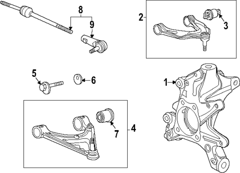 Rear Suspension for 2025 Chevrolet Corvette #0
