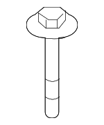 DYG500010 - Belts &amp; Cooling: 2005-2016 Land-Rover Radiator Support Bolt for Land Rover: LR3, LR4, Range Rover Sport Image