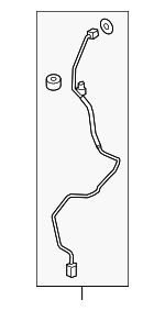 80341TXMA01 - HVAC: Front AC Line for Honda: Insight Image
