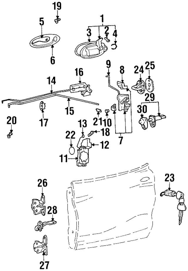 8135927010 - : Lock Cover for Hyundai Image