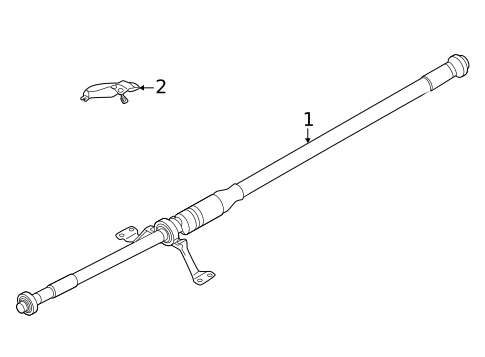 Drive Shaft for 2025 Volkswagen Tiguan #0