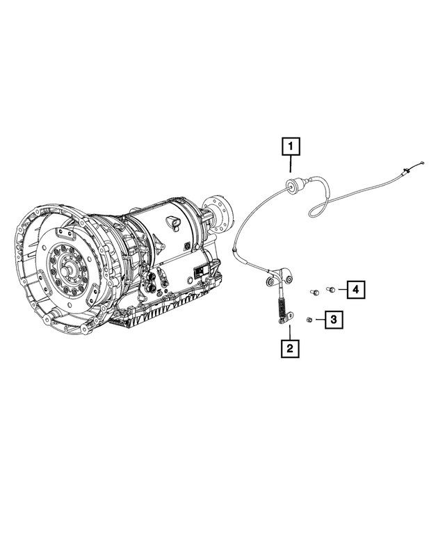 6503692 - 8HP70; 8-Speed; Automatic Transmission: Screw for Mopar Image