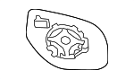 7632B614 - Body: Mirror Glass for Mitsubishi: Outlander, Outlander PHEV, Outlander Sport Image