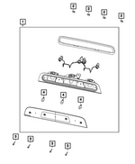 6509500AA - Electrical: Spring Nut for Mopar Image