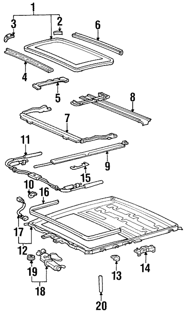 6320960010 - : Air Deflector for Lexus Image