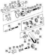 5012311AA - Transfer Case Model 242 [DHC, DHP]: Input Gear for Mopar Image