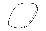68067729AA - Body: Mirror Glass for Mopar Image