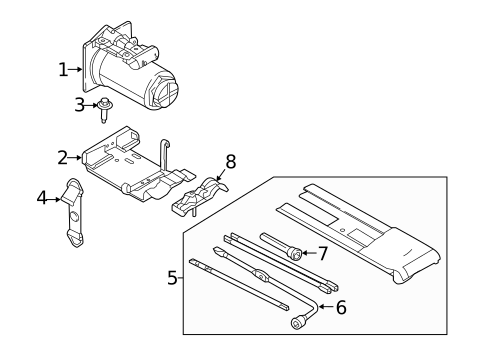 Jack & Components for 2018 Ford F-250 Super Duty #2
