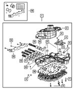 RL354765AB - 545RFE; 5-Speed; Automatic Transmission: Valve Body Assembly for Mopar Image