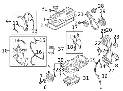 Engine Parts for 2003 Mitsubishi Outlander #0