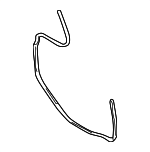 MD375099 - Engine: Lower Timing Cover Gasket for Mitsubishi: Eclipse, Galant, Lancer, Outlander Image