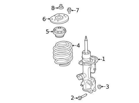 Struts & Components for 2019 Lincoln Continental #0