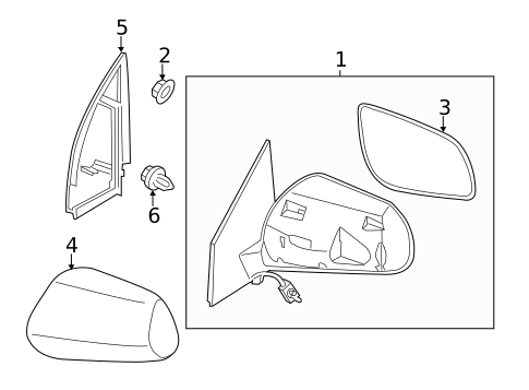 Outside Mirrors for 2014 Nissan Juke #0
