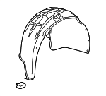84005051 - Body: Wheelhouse Liner for Chevrolet: Malibu Image