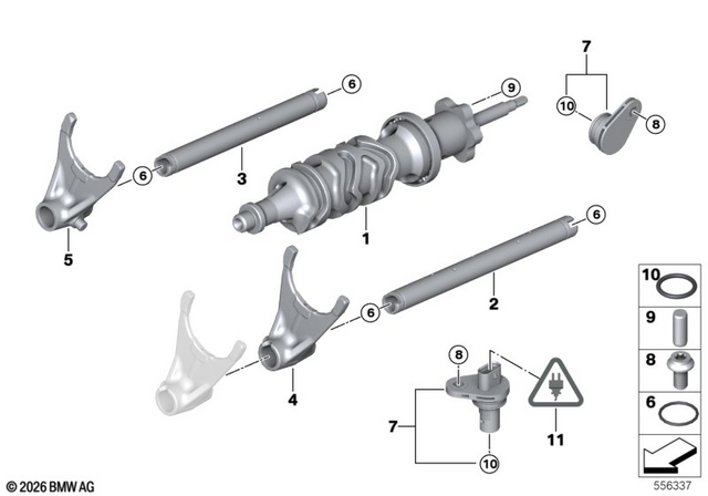 7129909849 - : Fillister-Head Screw - M6X12-8.8-Mkl for BMW-Motorrad Image