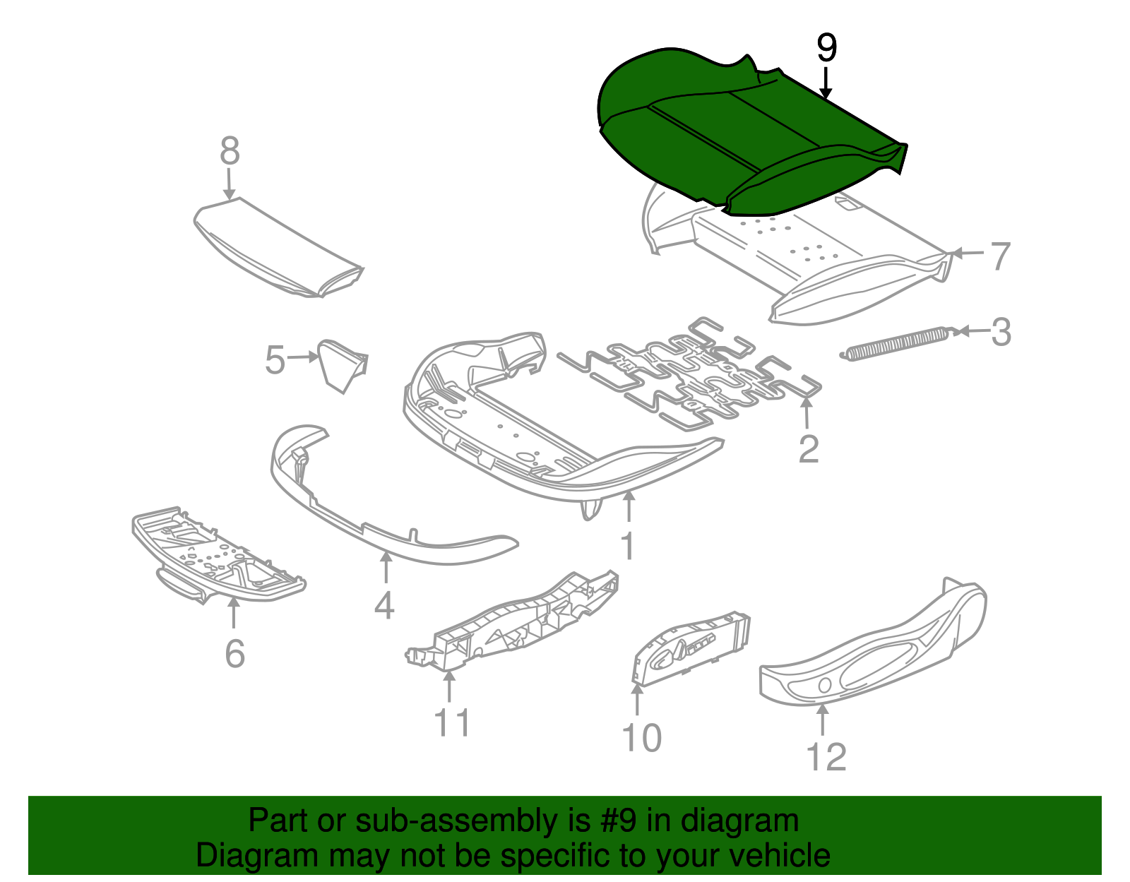 Lower Cover - BMW (52-10-7-062-790)