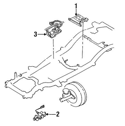 Hydraulic System for 1991 Isuzu Rodeo #0