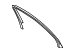 9Y0867587C1E0 - Body: Window Molding for Porsche Image image