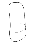 971522D000 - HVAC: Lever for Hyundai: Elantra, Tiburon Image