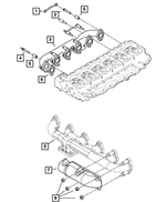 5086931AA - Engine 5.9L Six Cylinder (Diesel): Heat Shield for Dodge: Ram 2500, Ram 3500 Image