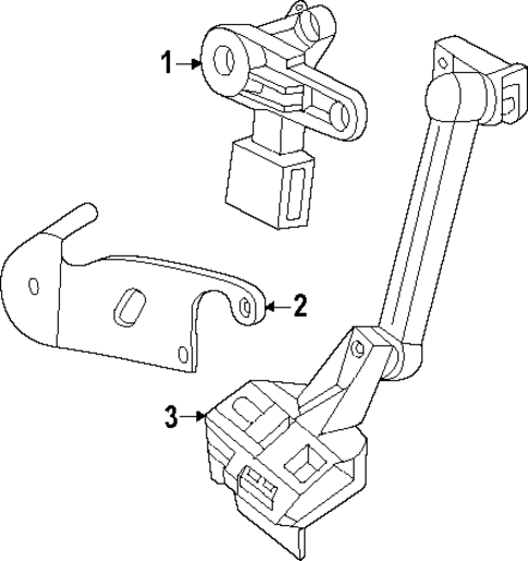 Auto Leveling Components for 2025 BMW X3 #0