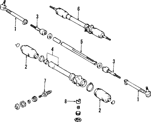 Steering Gear & Linkage for 1999 Toyota Tacoma #3