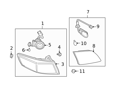 Combination Lamps for 2008 INFINITI FX35 #0