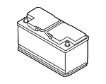 61215A40E29 - Electrical: Battery for BMW Image