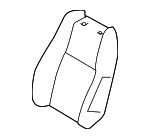 LR098687 - Body: Seat Back Pad for Land-Rover Image