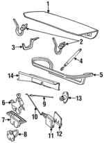 GNA3515AC - Body: Shield for Jaguar Image