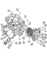 6501400 - NVG Manual Transaxle 5 Speed: Flange Head Screw for Mopar Image