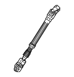 STCS17 - Steering: Motorcraftâ„¢ Lower Shaft for Ford Image