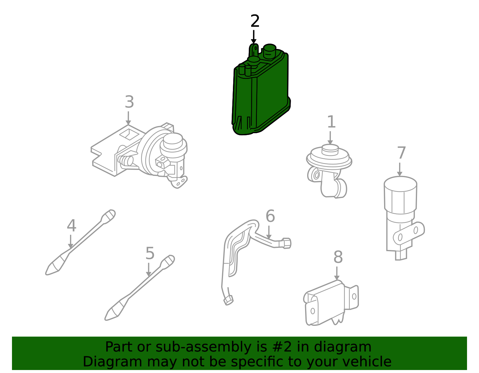 F75Z-9D653-AC - Vapor Canister | Ford Parts Direct