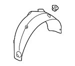 86821J9CA0 - Body: Wheelhouse Liner for Hyundai: Kona, Kona Electric Image