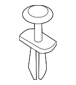 8662958 - Body: Cowl Grille Retainer for Volvo: S60, S60 Cross Country, S80, S90, V60, V60 Cross Country, V70, V90, V90 Cross Country, XC60, XC70, XC90 Image