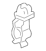 30816542 - Brakes: ABS Sensor Clip for Volvo Image