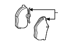 2000-2004 Volvo Brake Pads